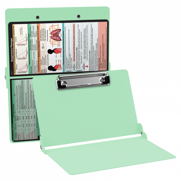 WhiteCoat Clipboard® - Mint Respiratory Edition WhiteCoat Clipboard® - Mint Respiratory Edition